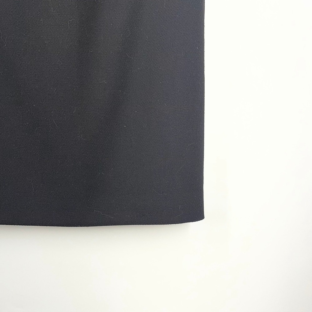 Hobbs London Black Sleeveless Sheath Dress Tailored V-Neck‎ Professional LBD - Picture 6 of 15